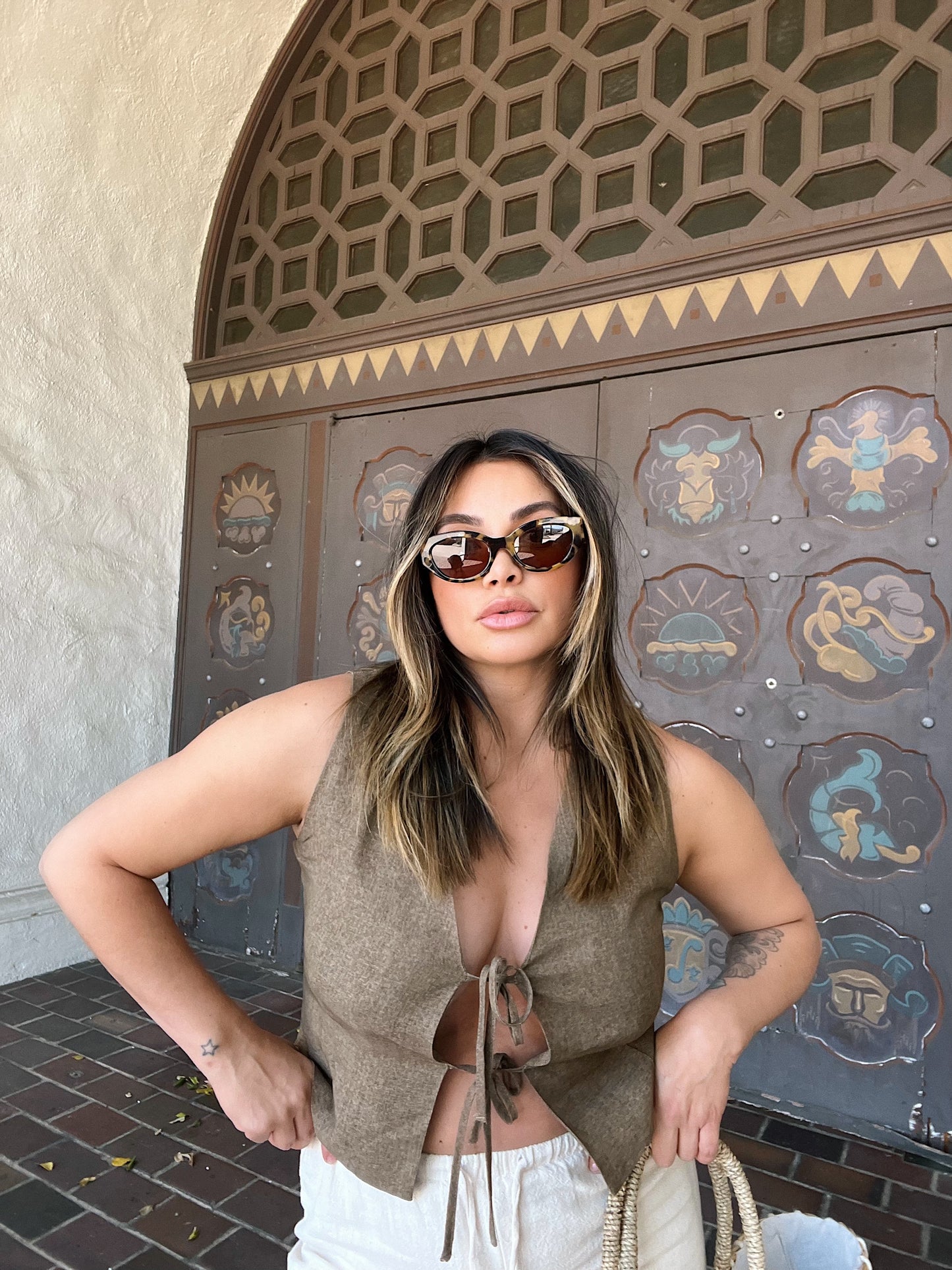 Venice Brown Vest