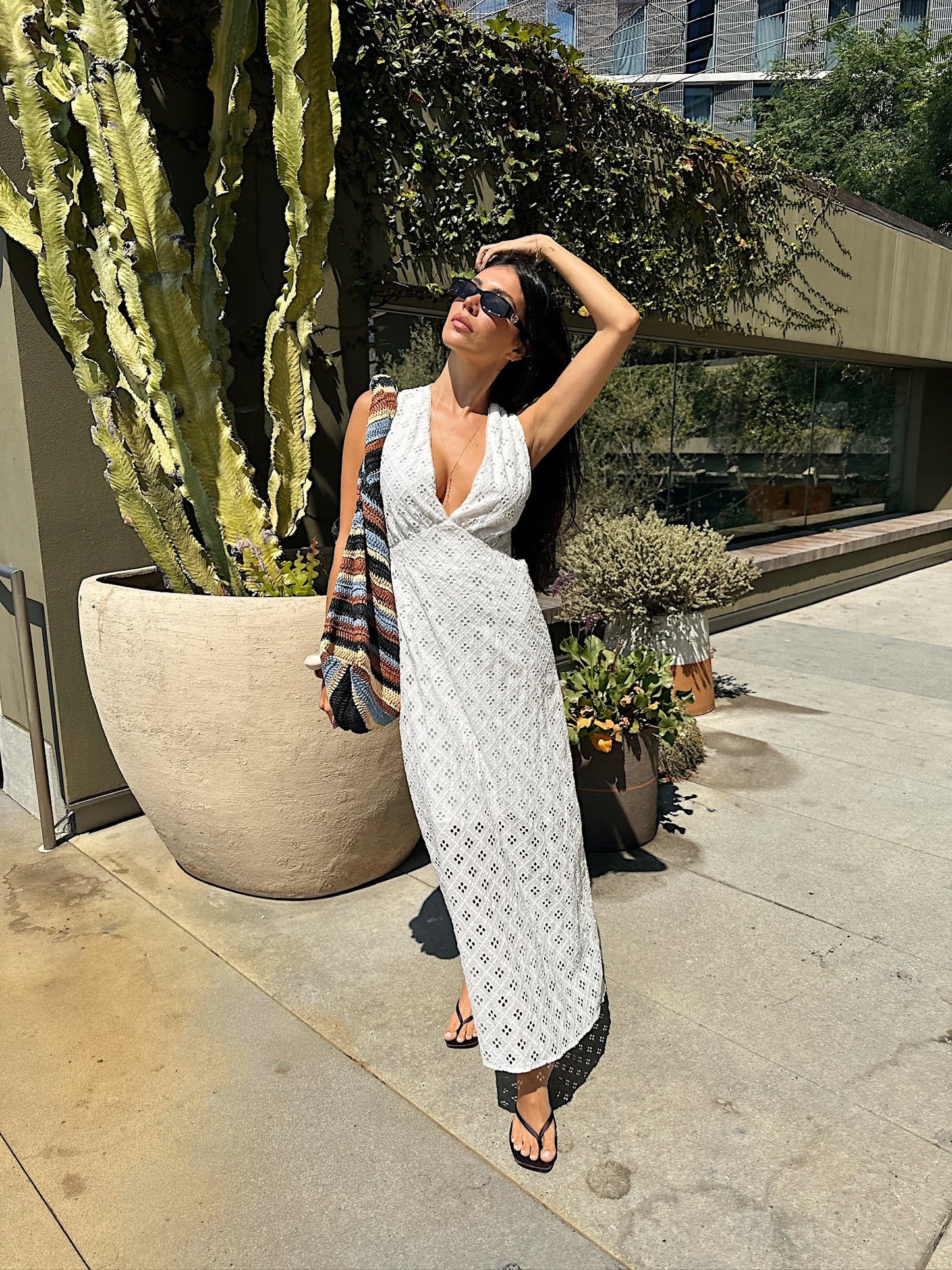 Georgia Eyelet Dress