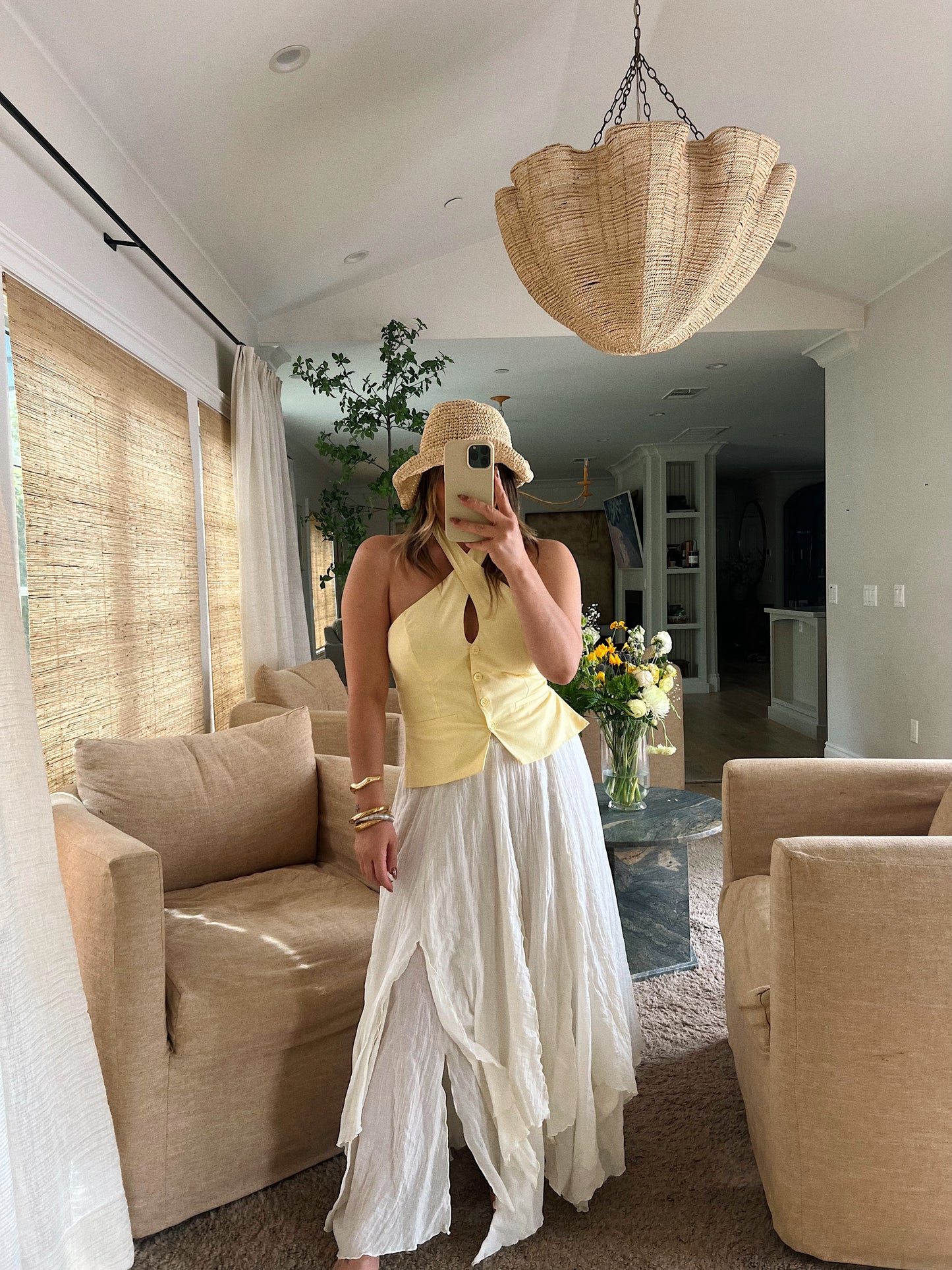 Golden Hour Halter Top