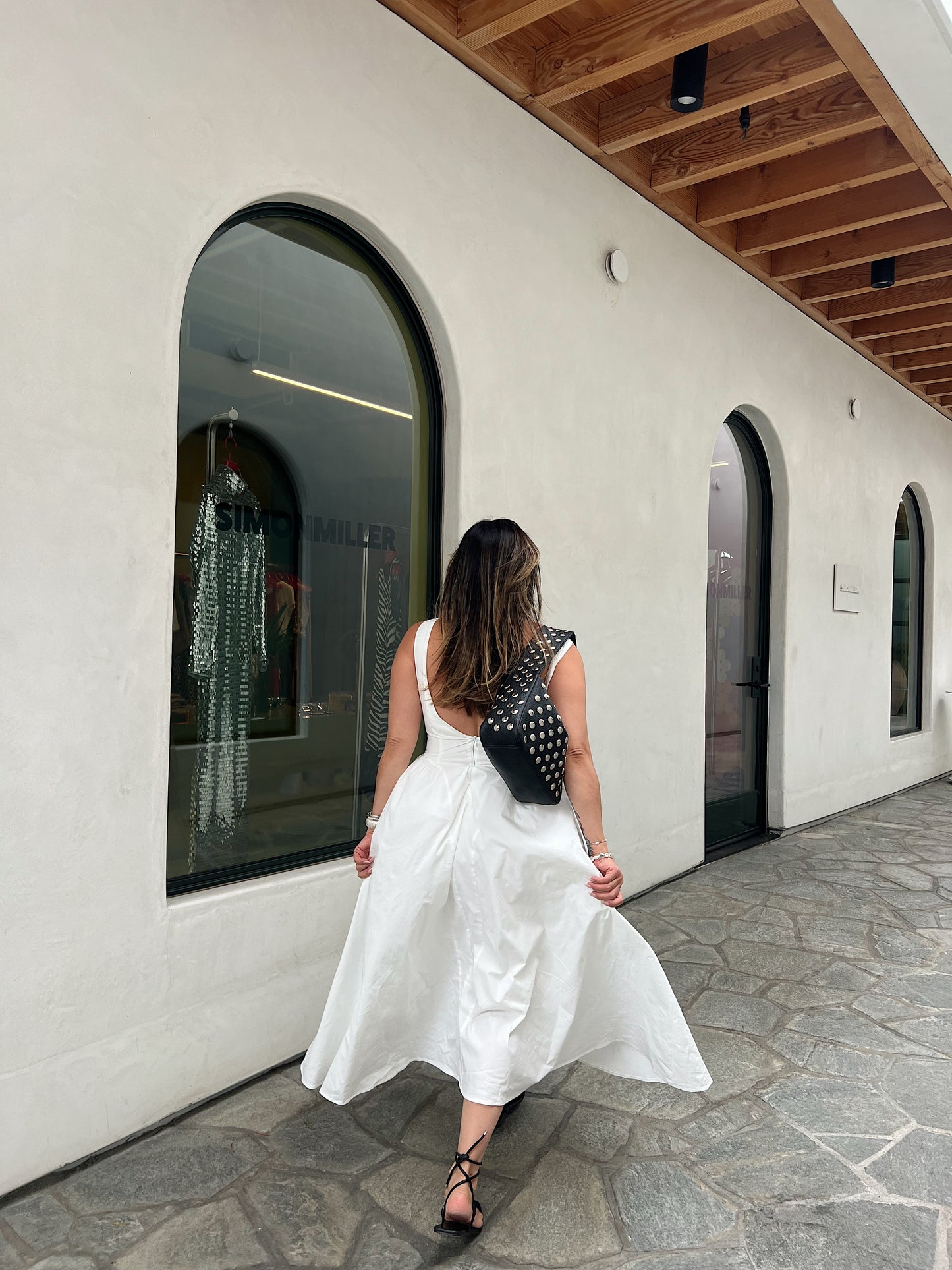 Lotus White Dress