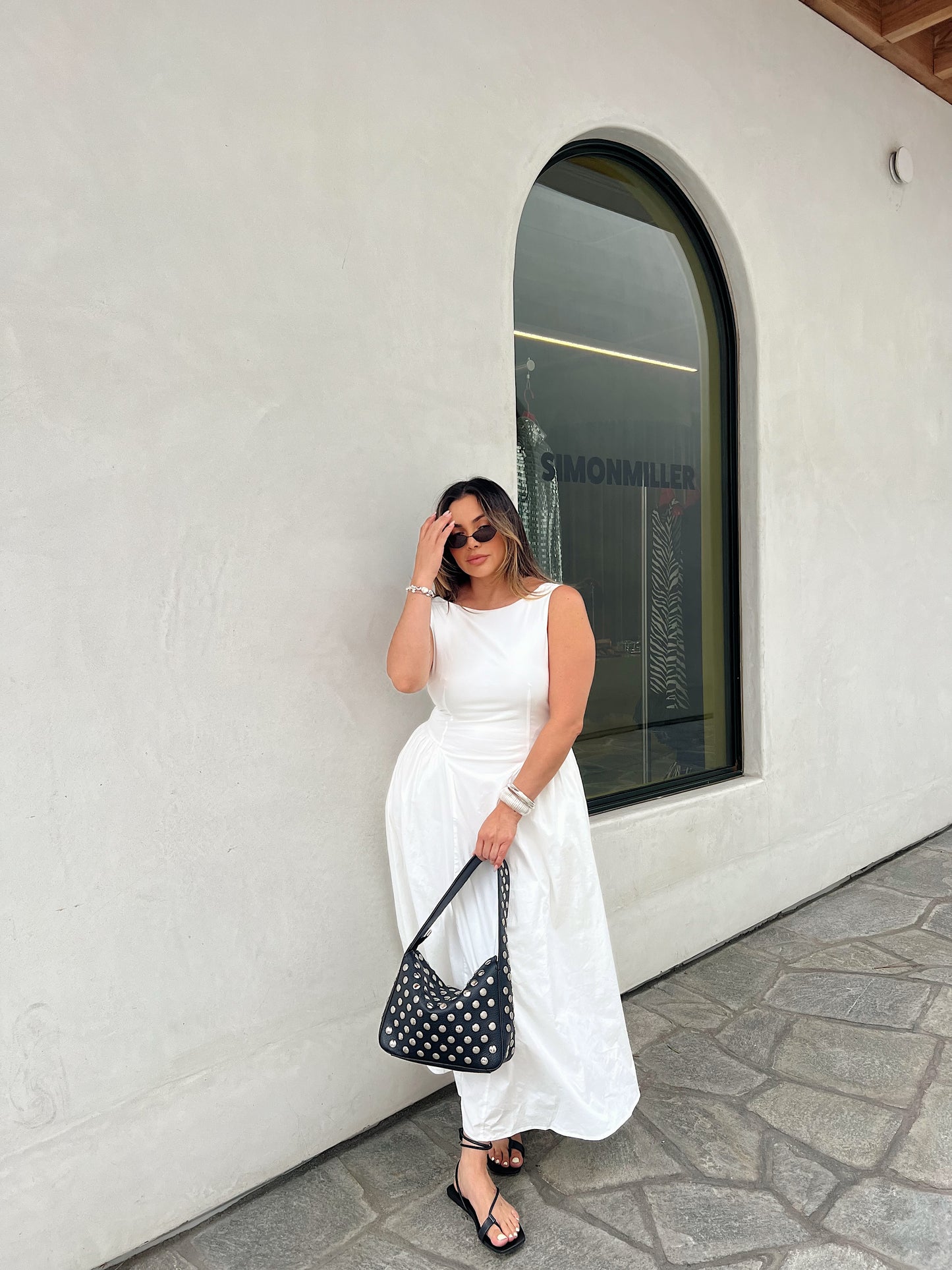 Lotus White Dress