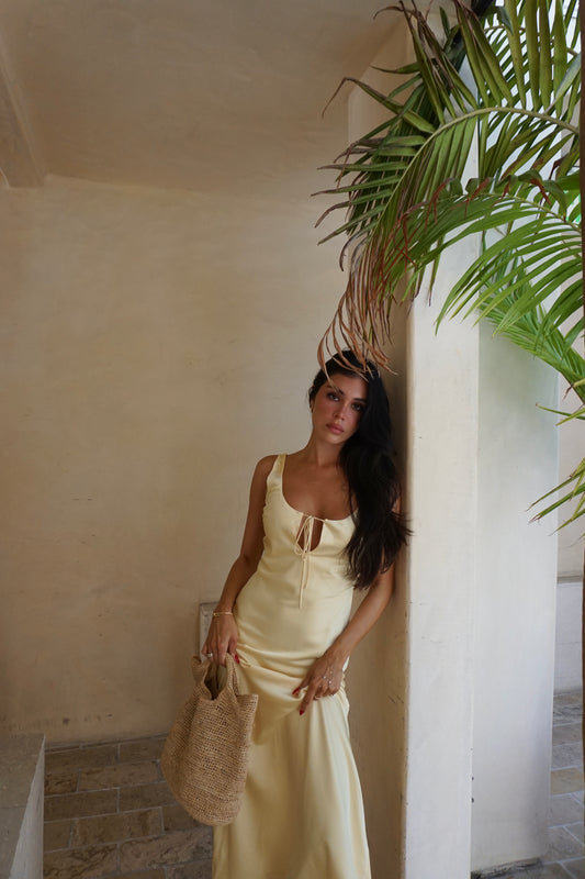 Moonlight Yellow Dress