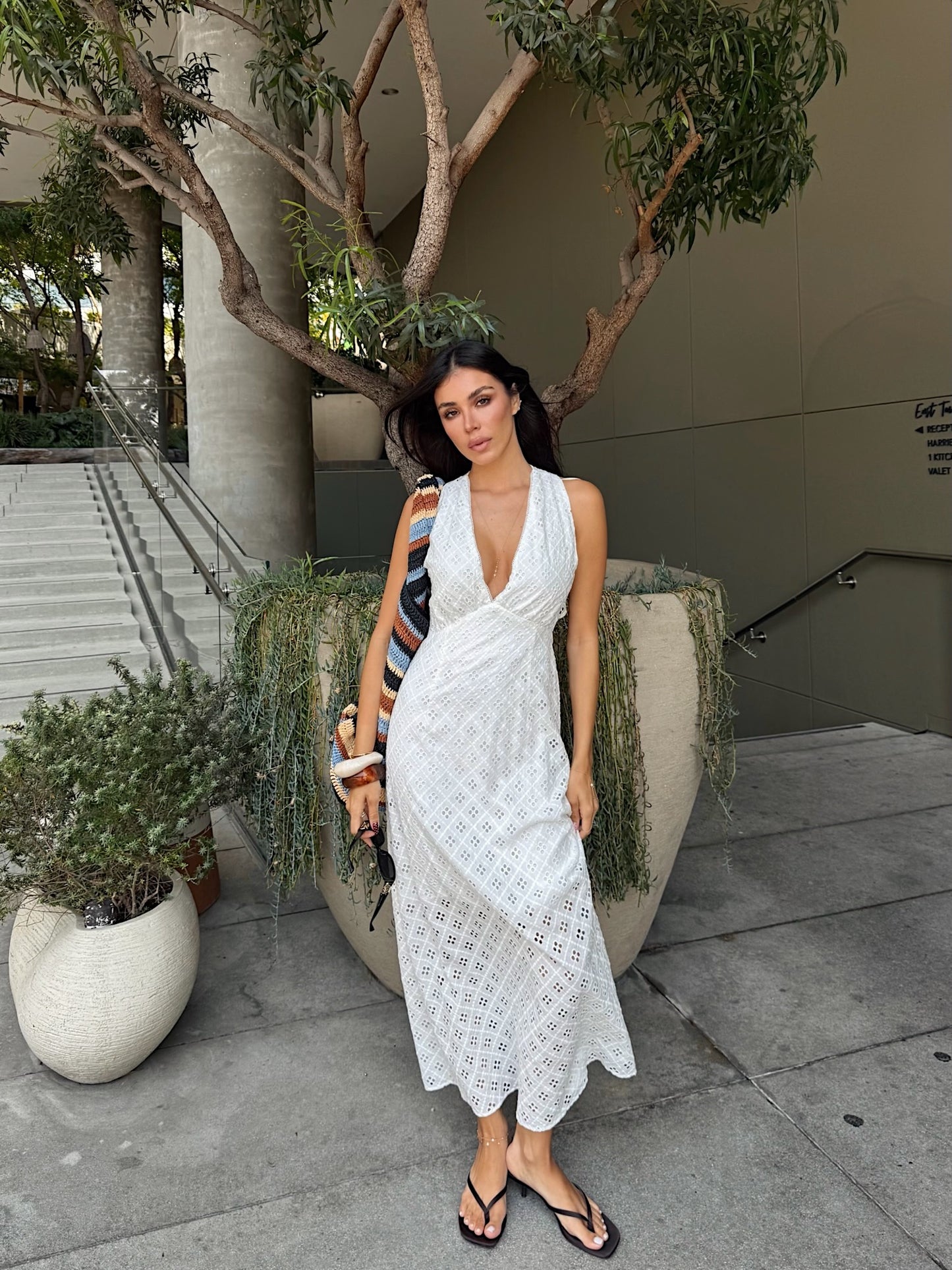 Georgia Eyelet Dress