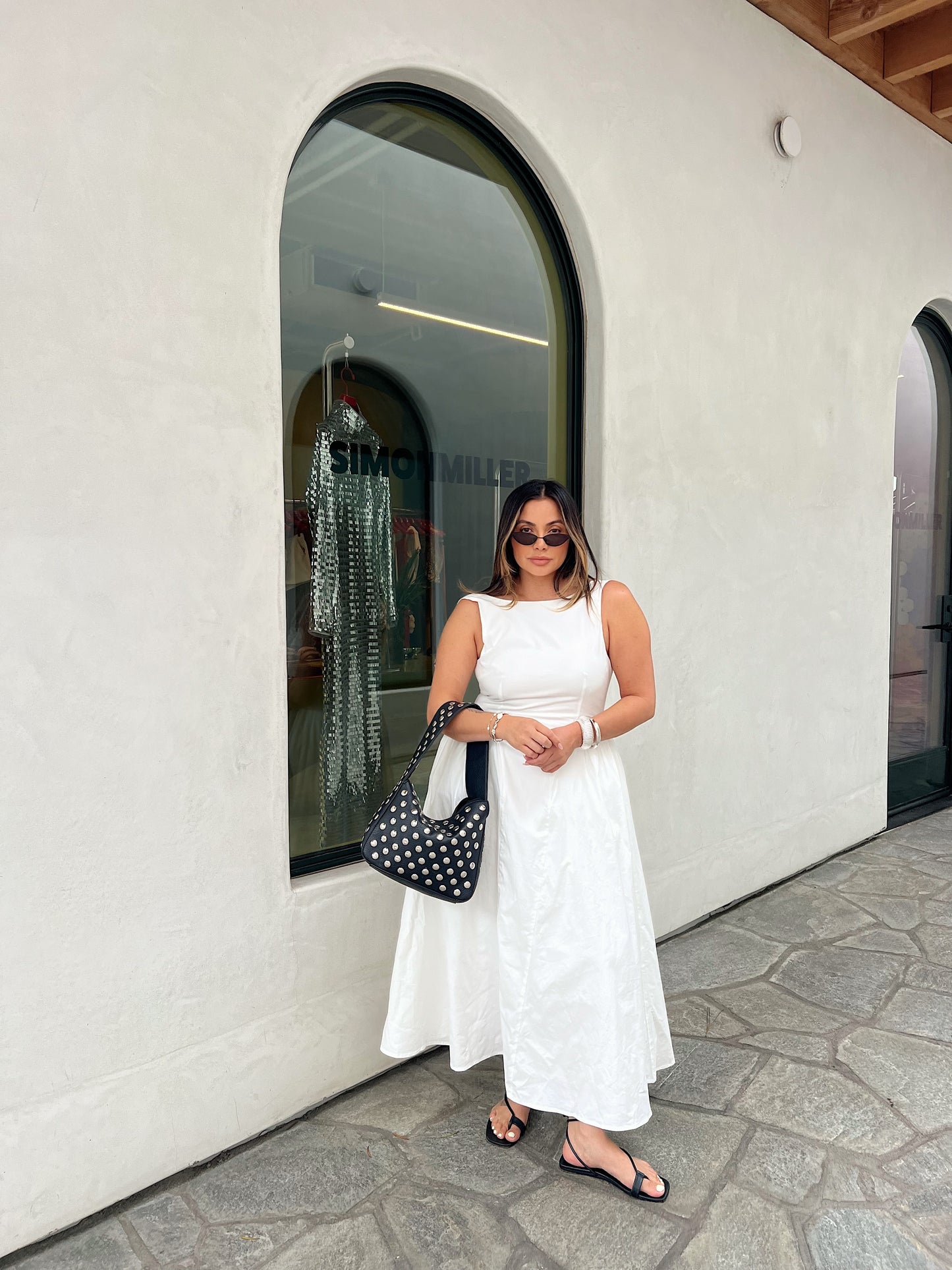 Lotus White Dress