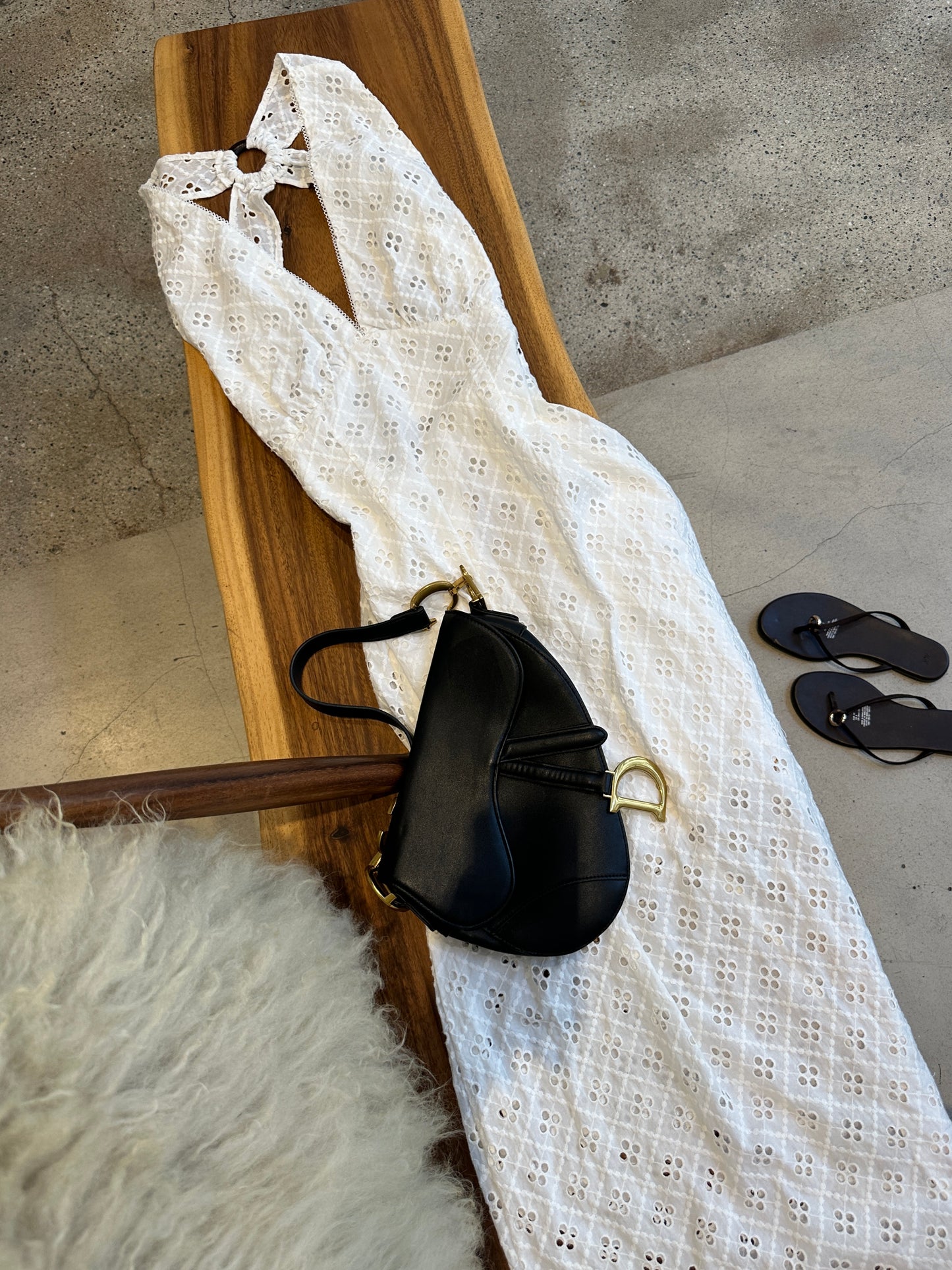 Georgia Eyelet Dress