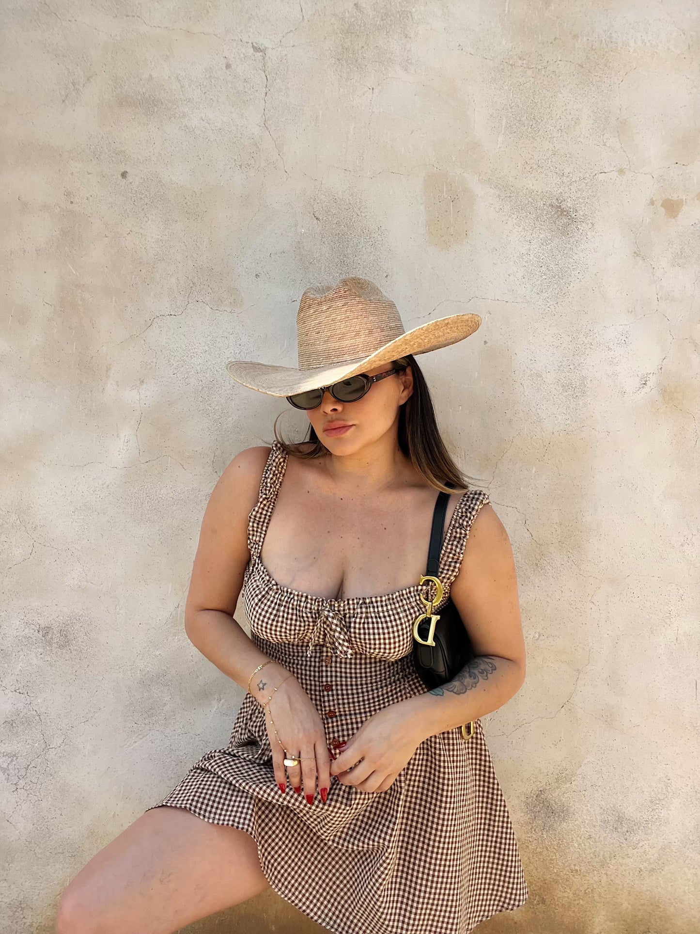 Dakota Gingham Mini Dress