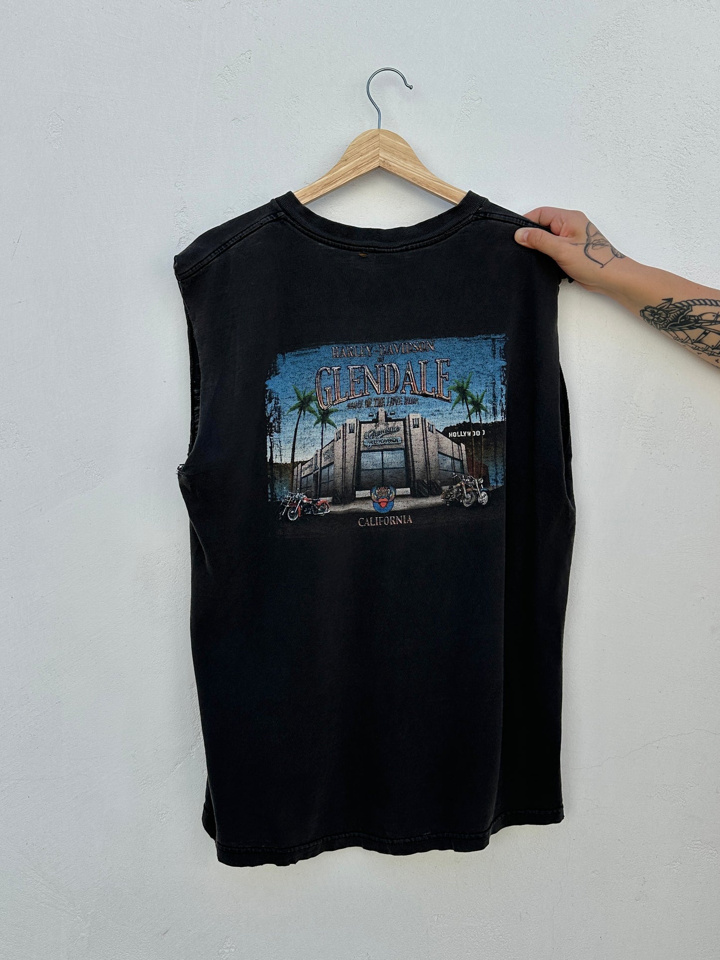 Harley Davidson Vintage Glendale Muscle Tee