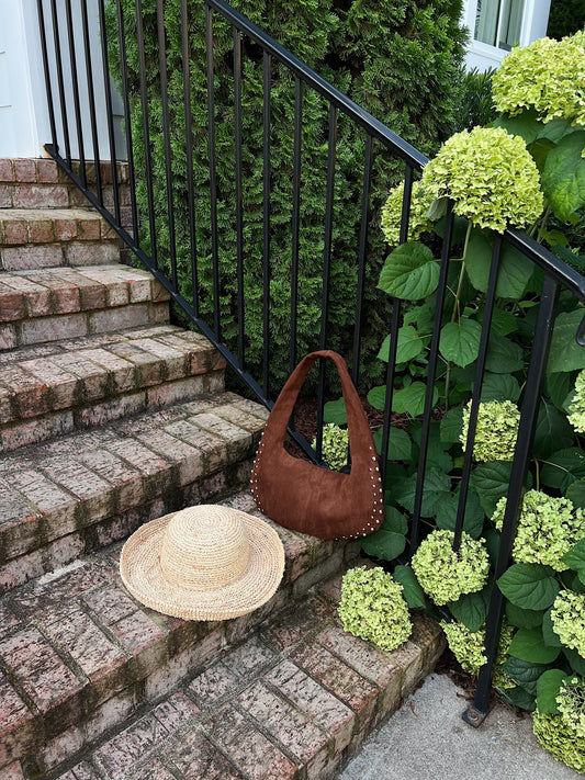 Small Town Studded Hand Bag
