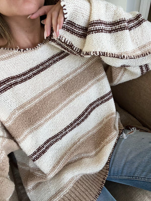
            
                Load image into Gallery viewer, Brown Sugar Pull Over Sweater
            
        