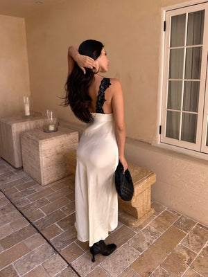 
            
                Load image into Gallery viewer, Angelic Maxi Dress - Ivory
            
        