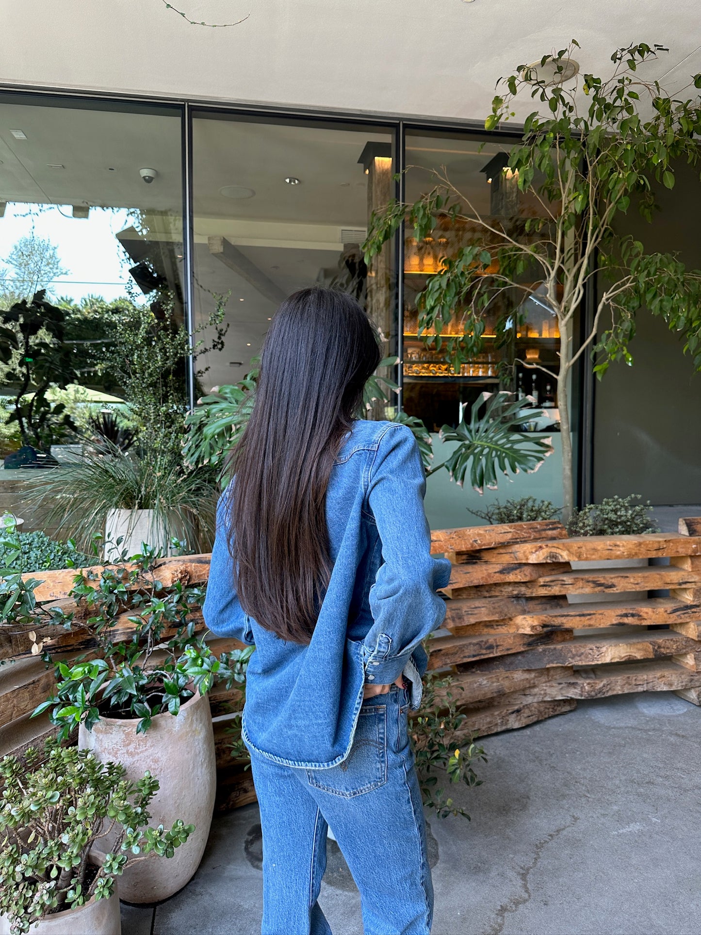Jagger Denim Button Up