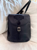 Harley Davidson Leather Backpack