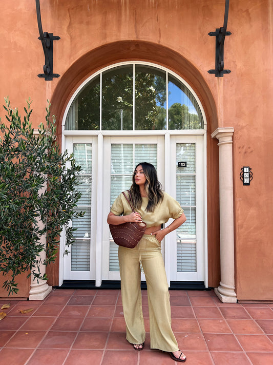 Amalfi Green Pant Set