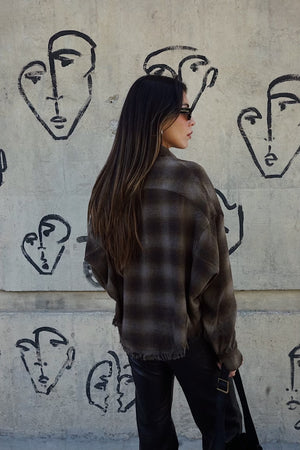 Fast Lane Flannel Shirt - Brown