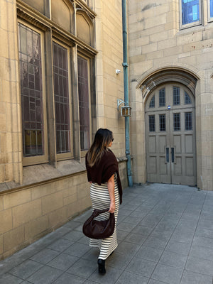 Fresh Start Stripe Maxi Dress