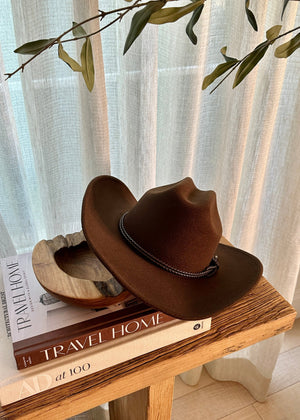 Lasso Black Cowboy Hat