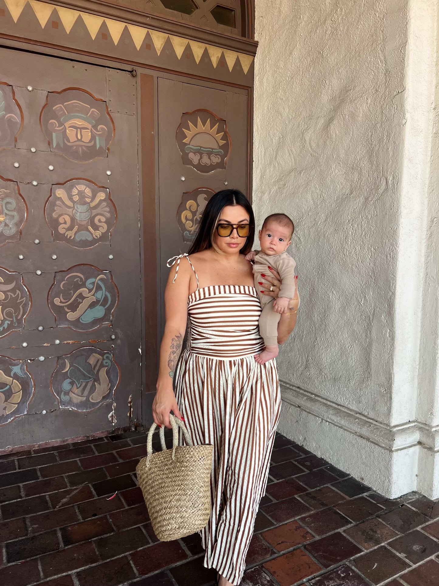 Marina Midi Stripe Dress