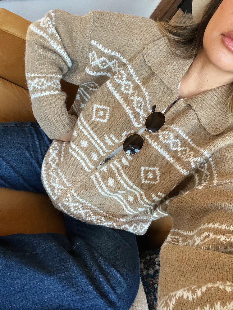 Heading South Sweater Jacket