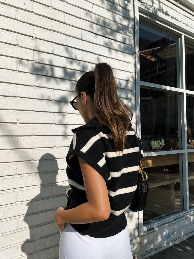 Sophia Vest - Black