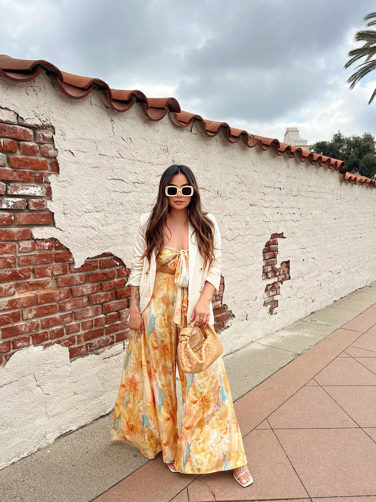 Como La Flor Pant Set - FINAL SALE